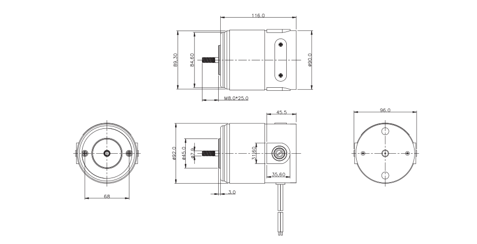 OT-90T14-A01有刷机电_电动手锯机电_园艺东西机电-万至达机电