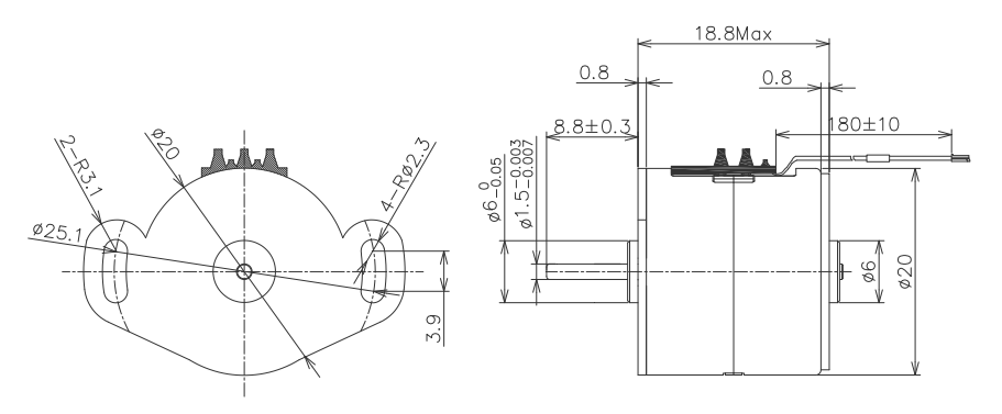 OT-SM20P-556步进机电|微型打印机机电|步进机电价钱|复印机用机电|微型机电-万至达机电