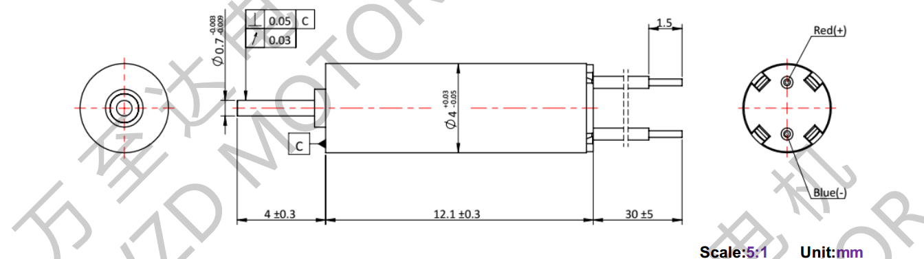 OT-CM0412空心杯机电-万至达机电