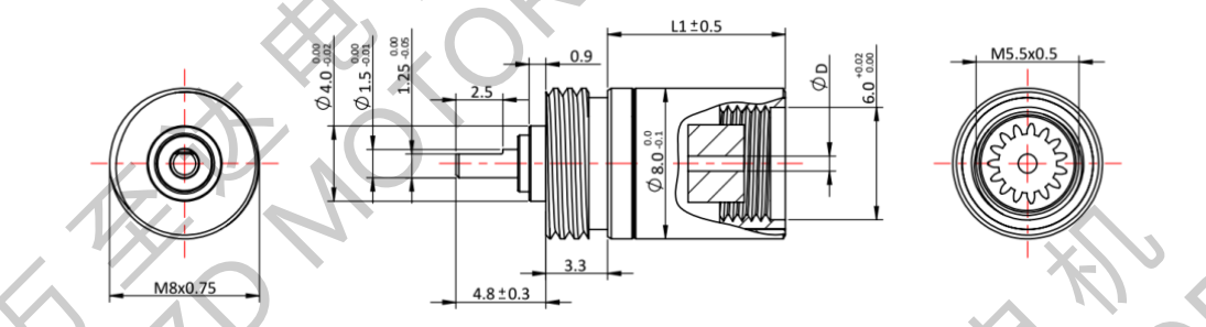 OT-08MGP行星齿轮箱-齿轮箱-万至达机电