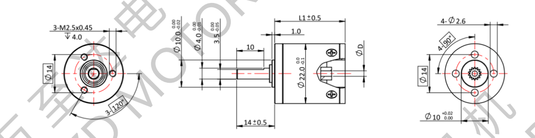 OT-22GP行星齿轮箱-齿轮箱-万至达机电