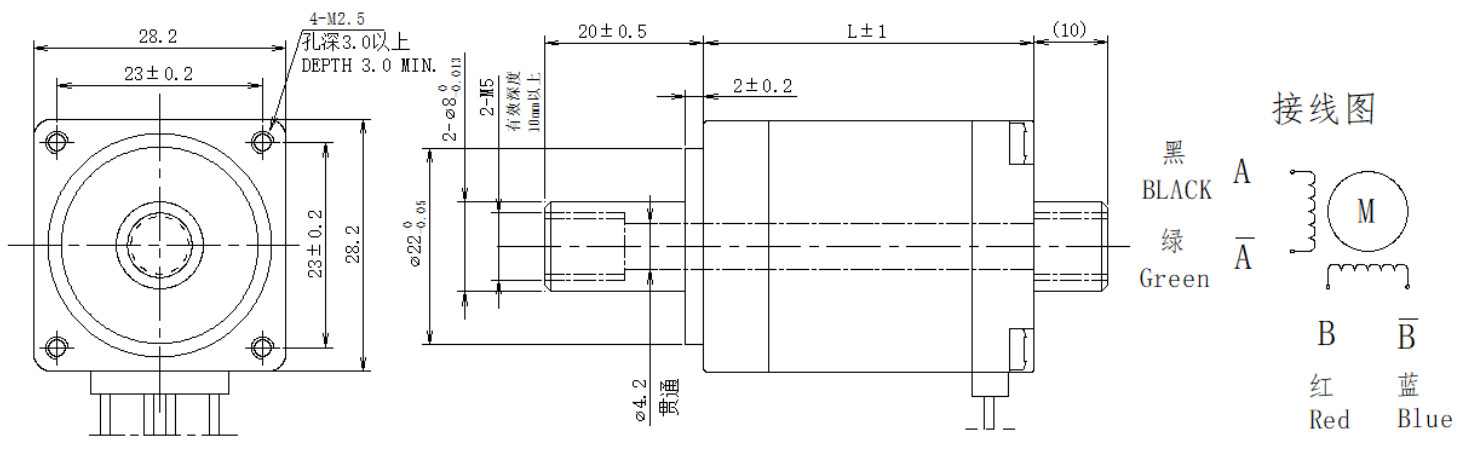 28系列空心轴机电布局